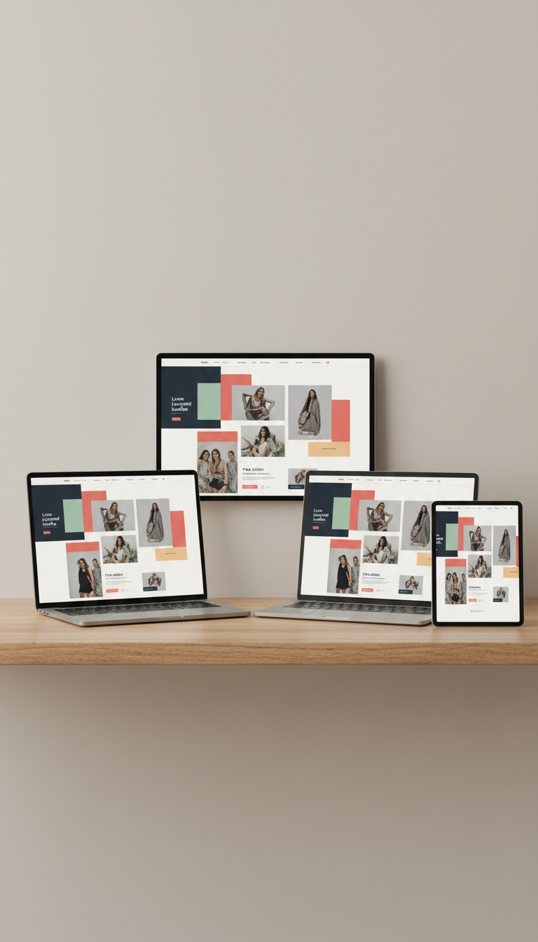 Luxe Layered Lookbook Template
