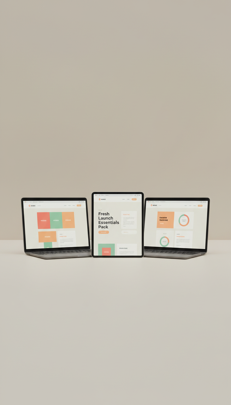 Fresh Launch Essentials Pack Template
